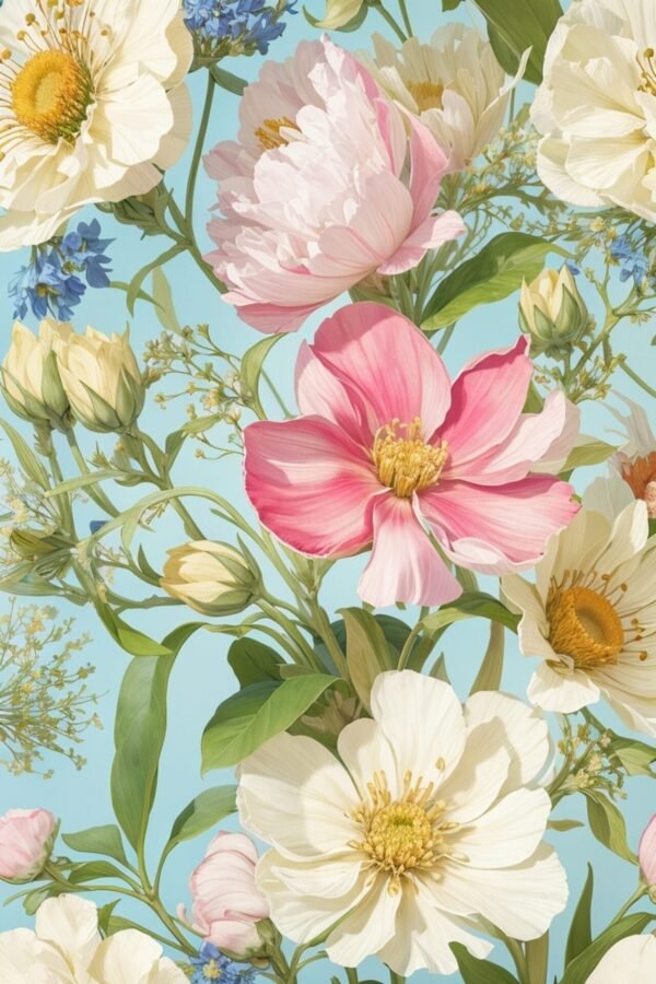 Flores de fantasía - Anonimo