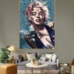 Marilyn monroe, Actriz y America - Anonimo