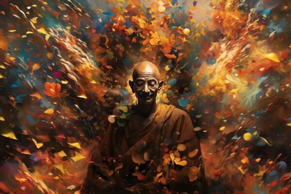 AN37_Anonimo_Gandhi-India.jpg Gandhi, India - Anonimo