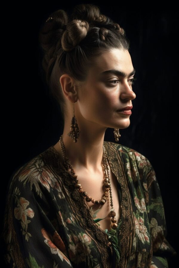 Frida Kahlo fantasia  - Anonimo