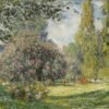 El parque de Monceau - Claude Monet