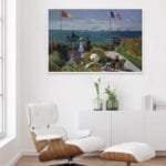 La terraza de Sainte-Adresse - Claude Monet