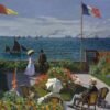 La terraza de Sainte-Adresse - Claude Monet
