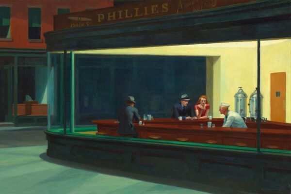 EH01_Edward-Hopper_Halcones-de-la-noche-scaled-1.jpg Halcones de la noche - Edward Hopper