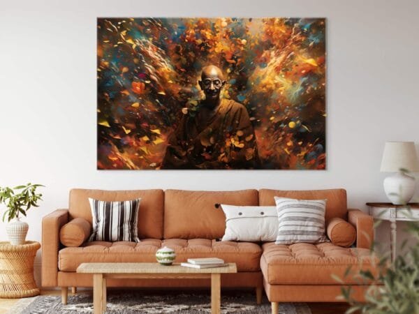 Horizontal (8) Gandhi, India - Anonimo