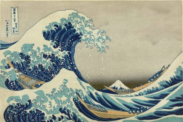 La gran ola - Katsushika Hokusai