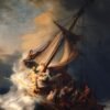 La tormenta en el mar de Galilea - Rembrant Van Rijn