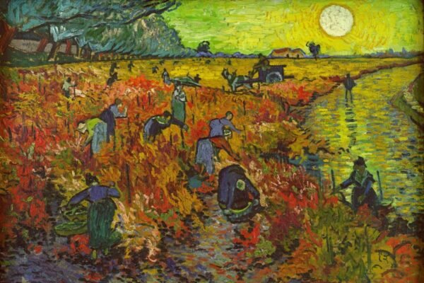El viñedo rojo - Vincent van Gogh