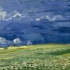 Trigal bajo nubes de tormenta - Vincent van Gogh