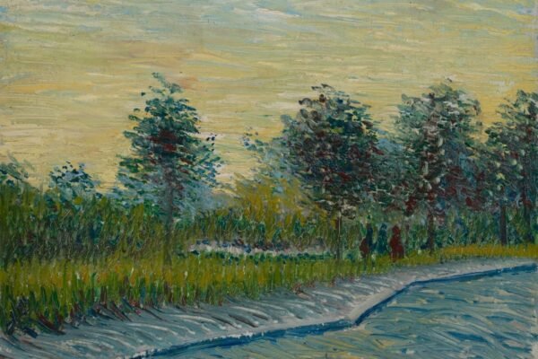 Plaza Saint-Pierre al atardecer - Vincent van Gogh