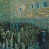 La ronda de los presos - Vincent van Gogh