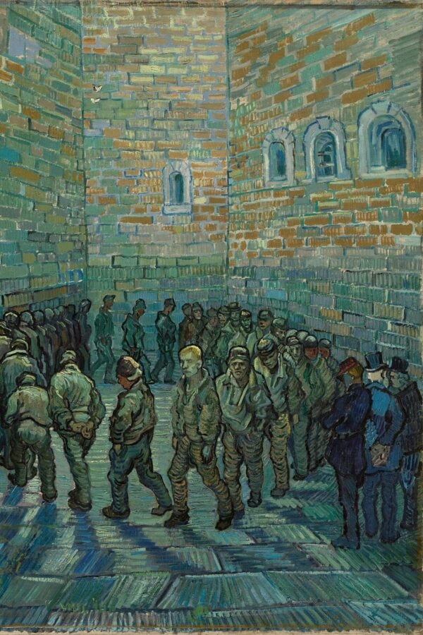 La ronda de los presos - Vincent van Gogh