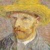 Autorretrato con sombrero de paja - Vincent van Gogh