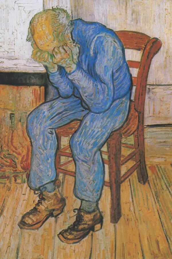 Anciano en pena - Vincent van Gogh