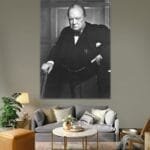 El león rugiente: retrato de Churchill - Yousuf Karsh