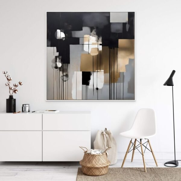 Cuadro decorativo en Guatemala ATAI-0048 Sinfonía de Sombras - ATAI