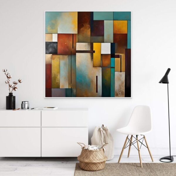 Cuadro decorativo en Guatemala ATAI-0066 Espejos del Tiempo - ATAI