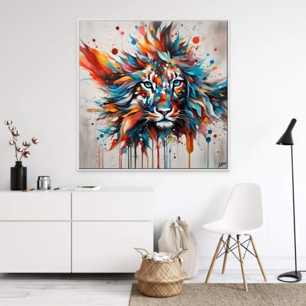 Cuadro decorativo en GuatemalaATAI-0037 Energia de Leon - ATAI