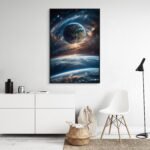 La tierra en el espacio - Anonimo