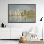Regattas de Argenteuil - Claude Monet