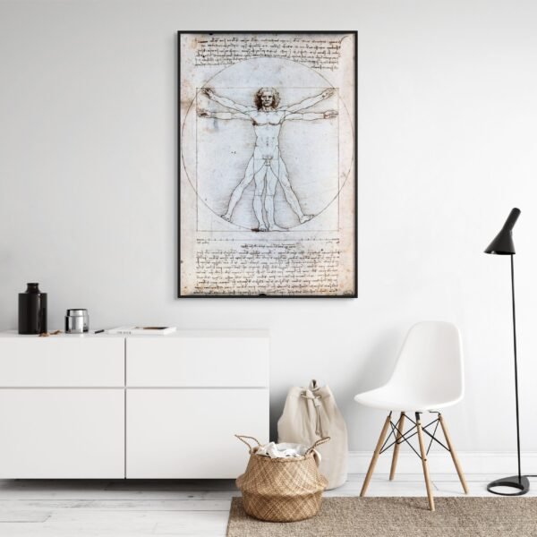 El hombre de Vitruvio - Leonardo Da Vinci
