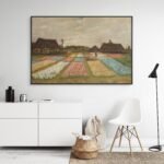 Campo de tulipanes - Vincent van Gogh