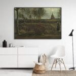 Jardín rectoral en Nuenen en primavera - Vincent van Gogh