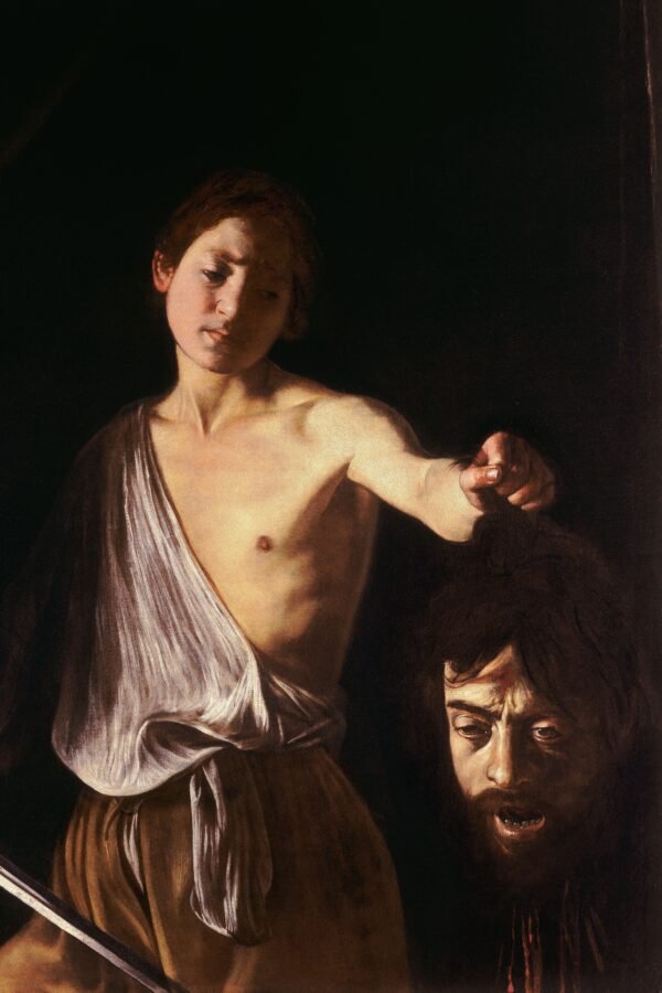 CA25003_Caravaggio_David con la cabeza de Goliat David con la cabeza de Goliat - Caravaggio