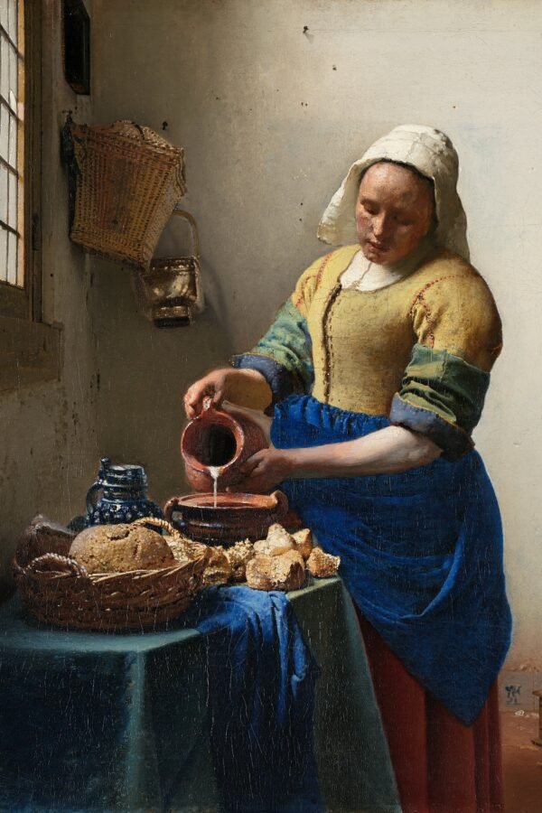 La lechera - Johannes Vermeer