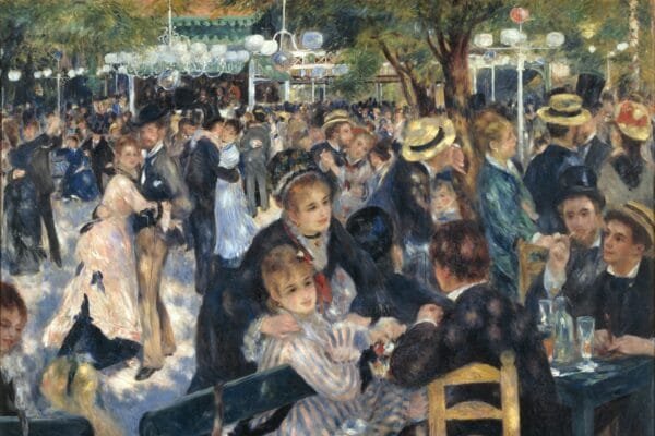 PR25001_Pierre-Auguste Renoir_Baile en el Moulin de la Galette Baile en el Moulin de la Galette - Pierre-Auguste Renoir