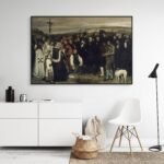 El entierro en Ornans - Gustave Courbet