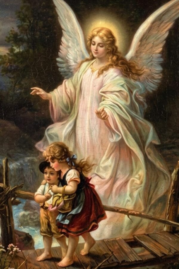 Ángel Protector de los Niños, arte sin mockup