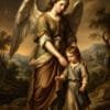 Ángel que Guía al Niño, arte sin mockup