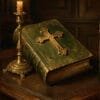 Biblia a la Luz de una Vela, arte sin mockup