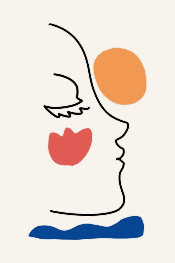 Perfil bajo el Sol, arte sin mockup