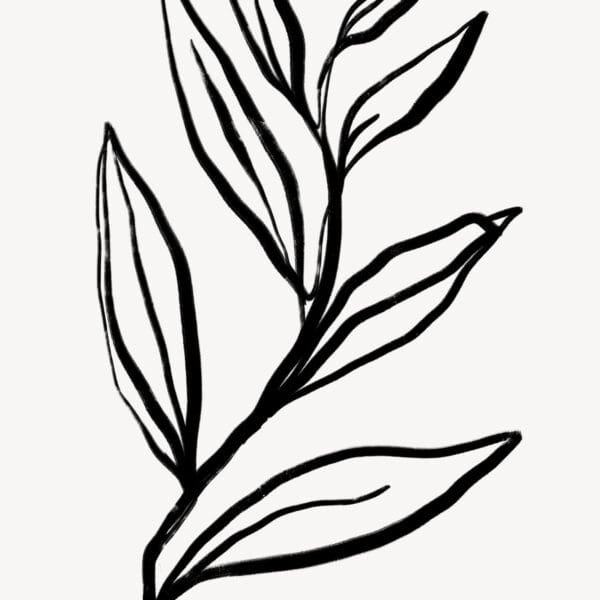 Hoja Esencial, arte sin mockup