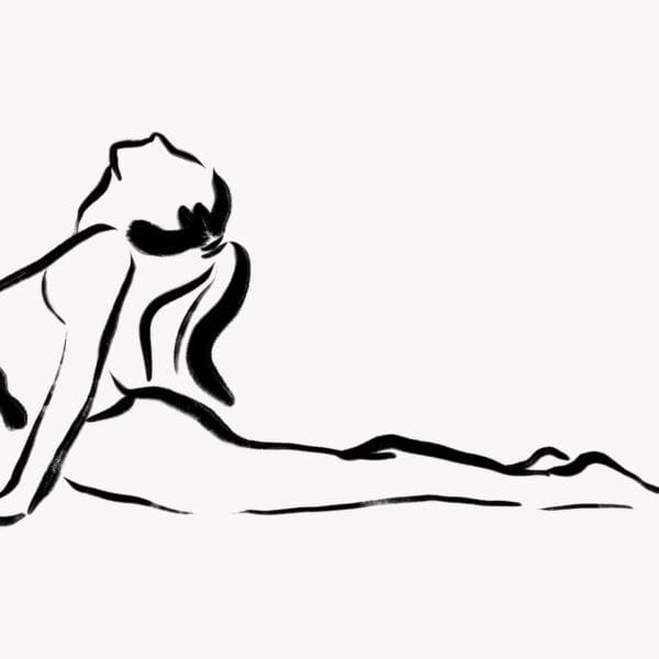 Reposo en Tinta, arte sin mockup