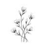 Ramas de Quietud, arte sin mockup