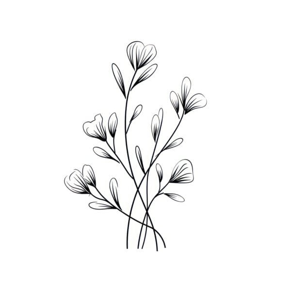 Ramas de Quietud, arte sin mockup
