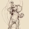 Pasos de Elefante, arte sin mockup