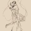 Abrazo en Movimiento, arte sin mockup