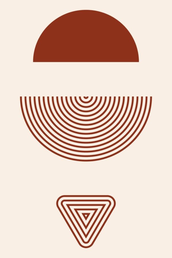 Símbolos en Terracota, arte sin mockup