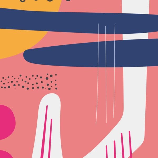 Ritmo Rosa y Azul, arte sin mockup