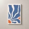 Brisa Azul, cuadro vertical en canvas