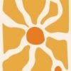 Sol entre Formas Doradas, arte sin mockup