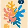 Coral Vertical, arte sin mockup