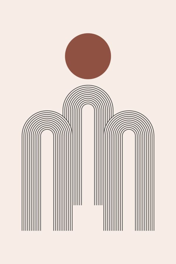 Arcos de Quietud, arte sin mockup