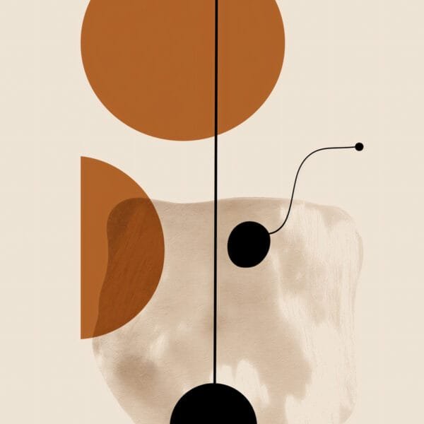 Móvil de Tierra, arte sin mockup