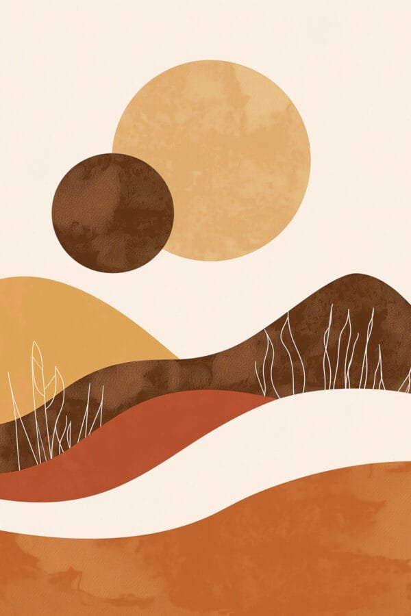 Colinas de Ocre, arte sin mockup