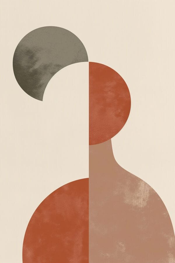 Silueta de Arcilla, arte sin mockup
